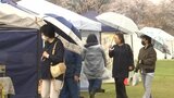 コーヒー店やクラフト作品販売も 盛岡市で花見を楽しむイベント「高松はるいろフェス」|TBS NEWS DIG