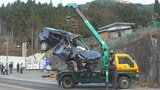 未明の横転事故 車を運転していた男性が死亡 同乗者2人もケガ カーブ曲がりきれなかったか 山梨|TBS NEWS DIG