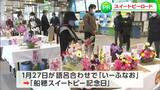JR倉敷駅に “スイートピーロード” 登場!生産量全国2位「船穂のスイートピーを知って」【岡山・倉敷市】|TBS NEWS DIG