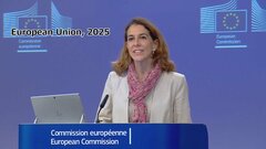 EU ロシア凍結資産活用のウクライナへの融資開始、第1弾として30億ユーロ 約4900億円| TBS CROSS DIG with Bloomberg