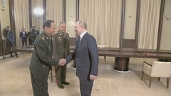 プーチン大統領 中国軍制服組トップと会談 「両国の軍事協力がより重要に」　宇宙開発・現代兵器が「安全保障に寄与」| TBS CROSS DIG with Bloomberg