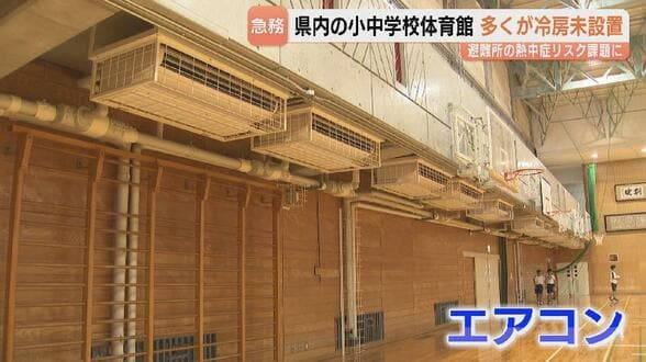 9割超が避難所の体育館に「冷房なし」 真夏の熊本地震で熱中症リスク浮き彫りに 自治体は導入急ぐ 富山 | 富山のニュース|天気・防災|チューリップテレビ
