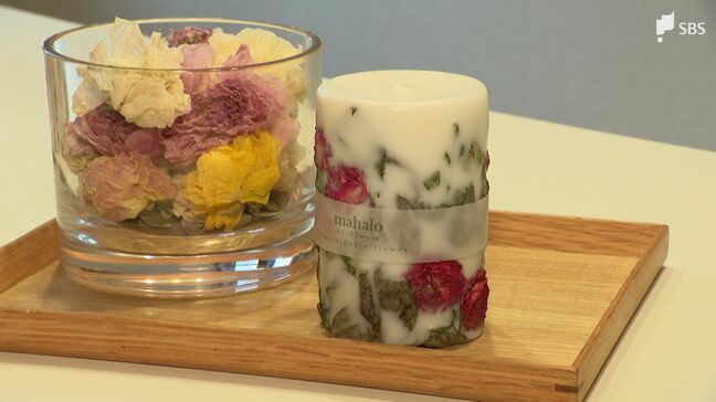 「再び咲くようなイメージで」規格外の生花でキャンドルを フラワーロスをなくせ【SDGsウィーク】|TBS NEWS DIG