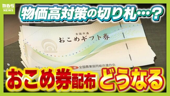 物価高対策で注目の「おこめ券」実は１２パーセントの手数料！？１枚５００円→「コメ４４０円分」　あくまでも政府の"推奨"なので「配布する・しない」は各自治体が決定|TBS NEWS DIG