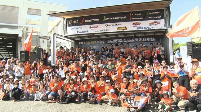 ヴィクトワール広島 ホーム戦で連日の表彰台　自転車ロードレースが広島で開催|TBS NEWS DIG