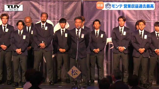 モンテディオ山形の横内監督がスポンサーに来季の決意　チームは営業収益が最高に　観客動員数が最多にと好調|TBS NEWS DIG