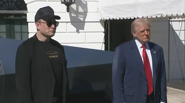 マスク氏がトランプ政権要職から退任か 米メディア「トランプ氏が『数週間以内に現在の役割から退く』と側近らに伝達」|TBS NEWS DIG