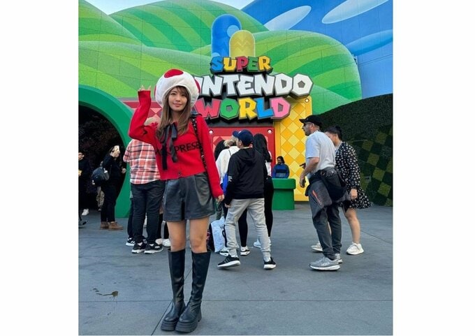 橋本梨菜さん　「ひとりでアメリカいってきた〜❤」　ＳＮＳで報告　「ユニバーサルハリウッド」「アメリカのお友達に連れて行ってもらった〜」|TBS NEWS DIG