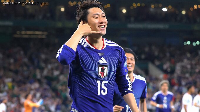 森保ジャパン先制、前半4分に鎌田大地の2試合連続ゴール、今大会初勝利へ視界良好！日本1－0チュニジア【北中米W杯】|TBS NEWS DIG