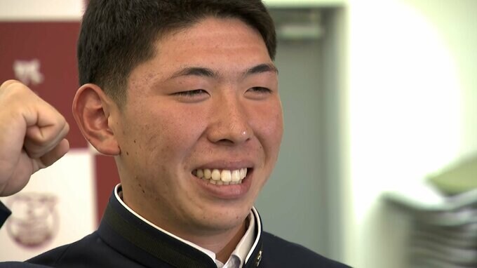 【インタビュー全文】「急に名前呼ばれ飛んで喜びました！」千葉ロッテ5位指名の明徳義塾・寺地隆成 喜び語る　|　高知のニュース・天気｜KUTV NEWS | KUTVテレビ高知