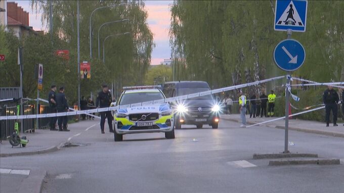 スウェーデンで銃撃事件　3人死亡　犯人は原付バイクで逃走中