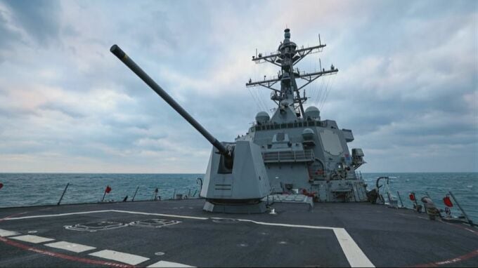 アメリカ海軍の駆逐艦が台湾海峡を通過「航行の自由守ることへのアメリカの関与示す」