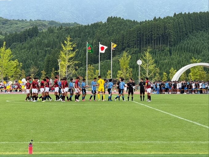 宮崎県高校総体　男子サッカー決勝　日章学園　対　鵬翔|TBS NEWS DIG