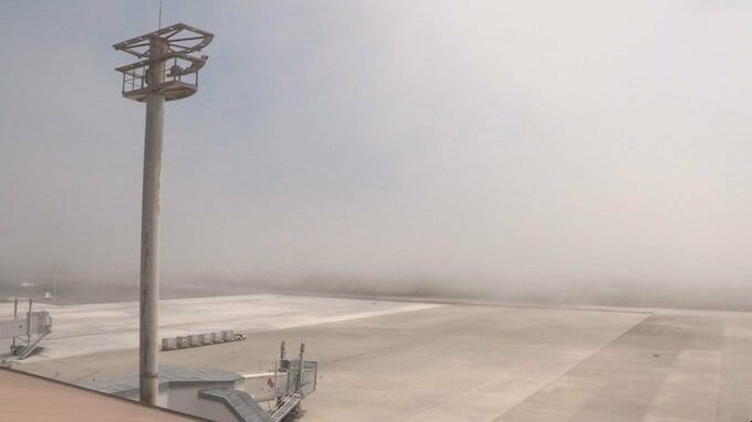 大分空港沖で濃霧発生　発着の便に影響　4便欠航9便が遅延　|　大分のニュース｜OBS NEWS｜大分放送