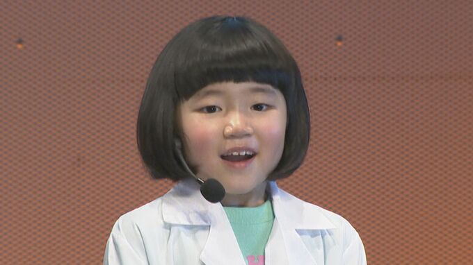 【永尾柚乃】実験助手で“白衣”を着て登場　「地球を大事に。電気をこまめに消して、冷蔵庫からササっと取ってササっと閉める」と節電を呼びかけ|TBS NEWS DIG