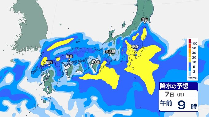 【警報級大雨のおそれ】9日頃にかけて「北日本～西日本」では前線の活動や暖かく湿った空気の流れ込み程度で警報級大雨の可能性...雨・風シミュレーション【気象庁4日週間予報】|TBS NEWS DIG