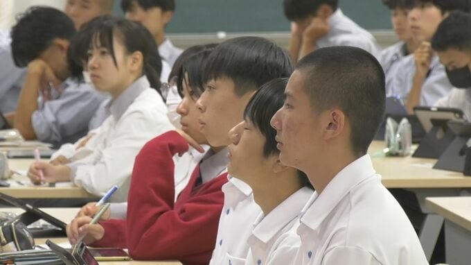 復興庁の職員が語る「東日本大震災の記憶」…鳥取県初開催の授業で、高校生が感じたこととは？　|TBS NEWS DIG
