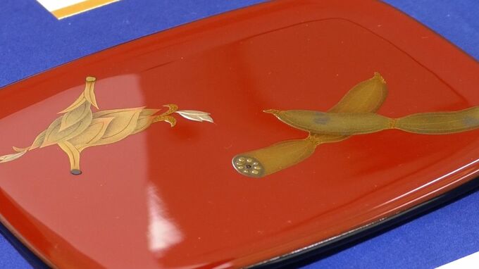 震災被害を免れた「輪島塗」約150点　「朝市通り」の店舗が焼失した田口両千さんが展示即売【岡山髙島屋】　|　岡山・香川のニュース | 天気 | RSK山陽放送