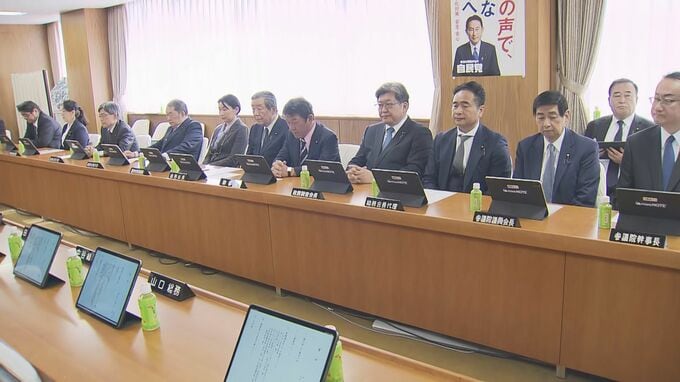 【速報】自民党役員人事　萩生田政調会長・高木国対委員長の交代を了承