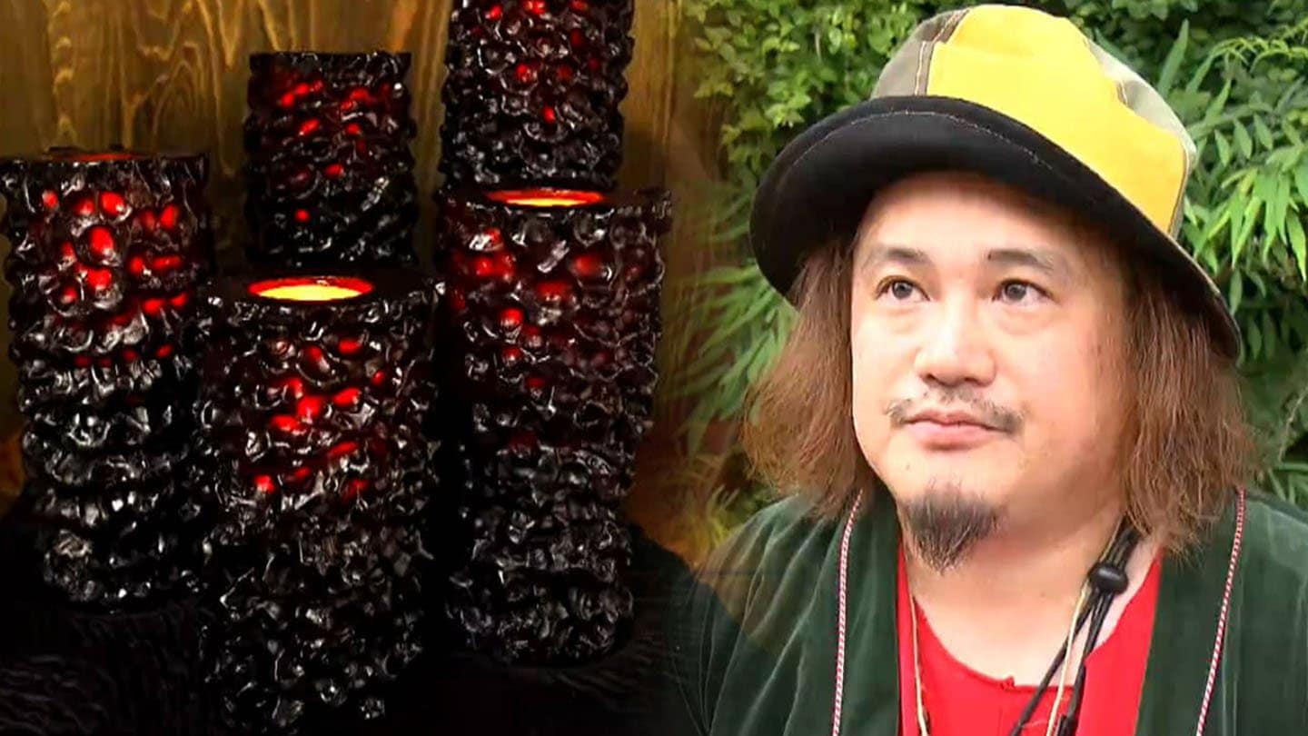 キャンドルジュン「Not the end」８灯キャンドル　undercover キャンドル・ジュンさんも審査した『ケイタ・キャンドルさん』の黒い