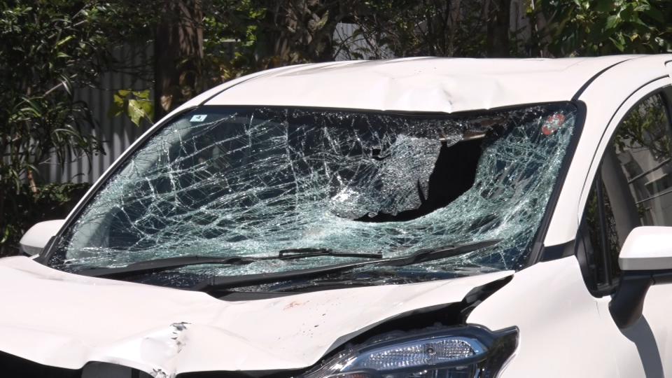 車と自転車の衝突事故で重体だった男子高校生が死亡　本部町・国道449号