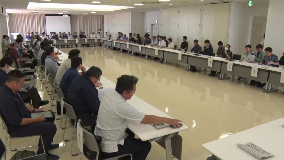 経費やダム貯水率など水道事業に関する課題を話し合う県と市町村の会議 開催　うるま市