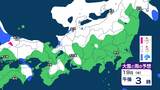 【大雪情報】岐阜・三重県で大雪となる所がある見込み 愛知県でも積雪予想 交通障害に注意・警戒を 岐阜50㎝・三重20㎝・愛知8㎝の降雪予想(19日朝まで24時間・多い所で)【雪と雨のシミュレーション】|TBS NEWS DIG