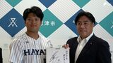 「来てよかったと思ってもらえるプレー届ければ」くふうハヤテ竹内奎人投手らが沼津市長を表敬訪問 8月にあしたか球場で公式戦開催 | 静岡のニュース | SBSNEWS | 静岡放送