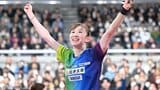早田ひな4連覇へ、佐藤瞳にストレート勝利 ! 張本美和らとともに4強入り【全日本卓球・準々決勝】|TBS NEWS DIG