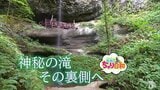 「何度来てもすごいわ、ここ」高さ33メートル!“滝の裏側”と「招き猫」が出迎える“川沿いの洞窟”を自転車で巡る旅 | 青森のニュース│ATV NEWS│青森テレビ