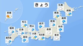 【9月21日 今日の天気】秋雨前線で全国的に雨　東北は大雨に警戒　西～東日本は厳しい残暑続く|TBS NEWS DIG