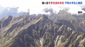北アルプス槍ヶ岳で男性遺体発見 19歳の不明大学生と確認|TBS NEWS DIG