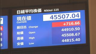 【速報】日経平均株価が午後に入って上昇幅拡大 一時700円以上値上がり 取引時間中としての最高値を更新| TBS CROSS DIG with Bloomberg