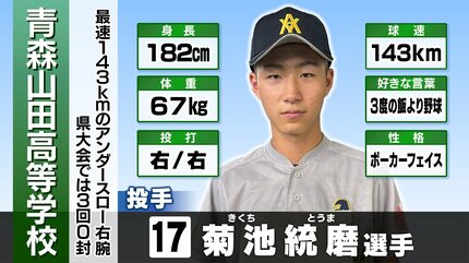 夏の甲子園2024】～青森代表・選手名鑑～「青森山田ナイン 全国