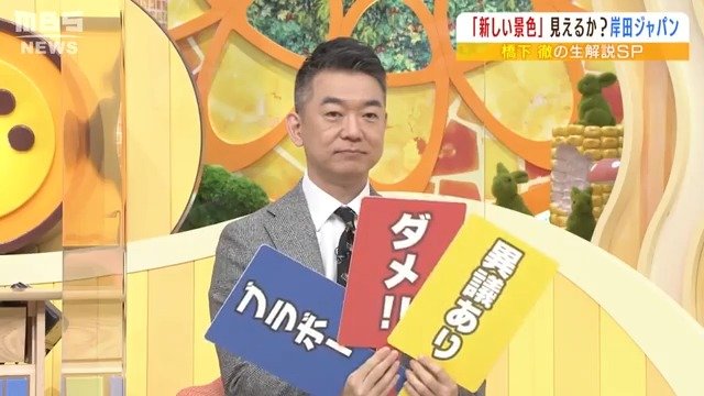 橋下徹氏が「岸田JAPAN」を生ジャッジ　防衛費増税・辞任ドミノはブラボーかレッドカードか　橋下発言はVAR検証|TBS NEWS DIG