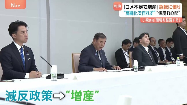 突然「コメ不足」認めた政府に怒りの声 “減反→増産”の急転換に農家「高齢化で作る人いない」 課題山積|TBS NEWS DIG