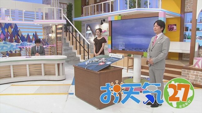 26日は午前中曇りベースで日が差す時間も 夕方から夜にかけ激しい雷雨の可能性も 米津龍一気象予報士が解説 山梨|TBS NEWS DIG