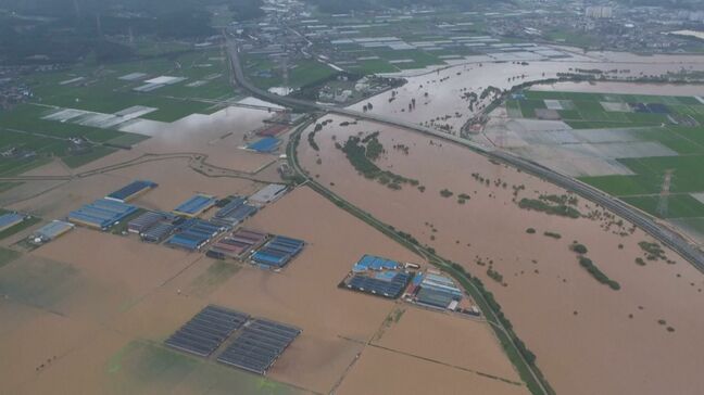 韓国 大雨による被害相次ぐ 14人死亡 12人が行方不明|TBS NEWS DIG