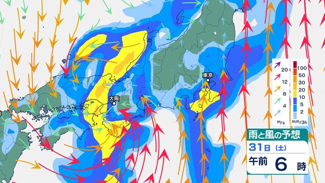 伊豆諸島付近に台風10号とは別の「熱帯低気圧」…進路は？　関東地方「雷を伴い激しい雨」記録的な大雨に　9月2日頃にかけて「大雨」となるおそれ|TBS NEWS DIG