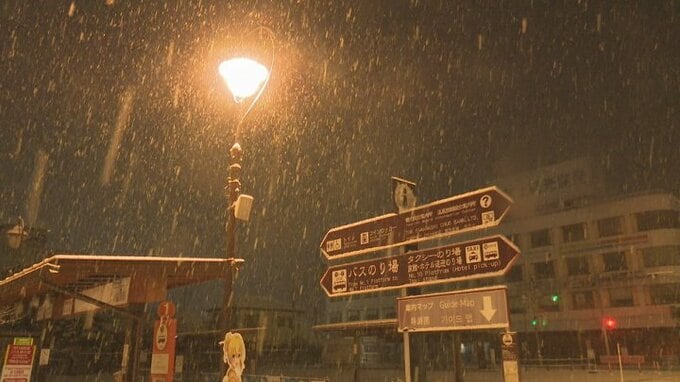 未明にかけた雪で河口湖２㎝積雪　JR中央線が一部運休　昼過ぎから大気不安定　落雷や竜巻など注意|TBS NEWS DIG