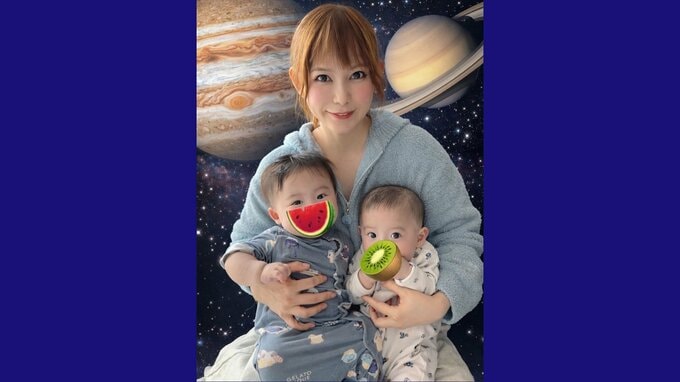 【 中川翔子 】「背景で旅するのにハマってます」AI生成背景で双子と〝木星旅行〟「いつか本当に行こうね！」|TBS NEWS DIG