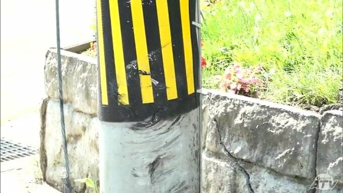 県道の電柱に軽乗用車が衝突　運転していた24歳の男性が死亡　青森県西目屋村　|　青森のニュース│ATV NEWS│青森テレビ