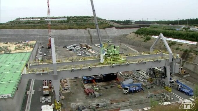 日本原燃運営の「低レベル放射性廃棄物埋設センター」に建設中　『3号埋設施設』の工事状況が公開「1、2号の経験をしっかり踏まえて安全に操業できるように」　|　青森のニュース│ATV NEWS│青森テレビ