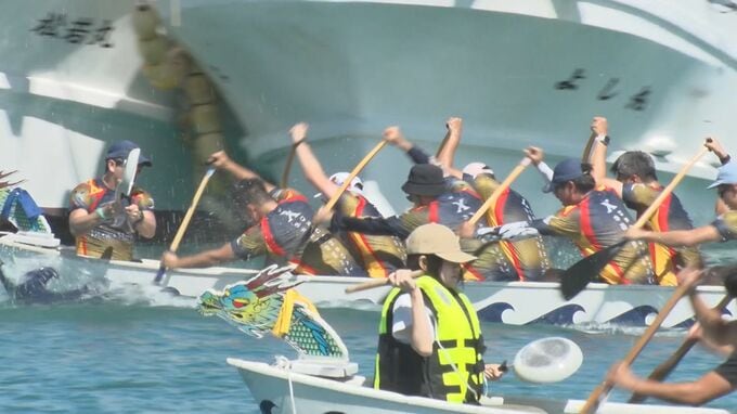 180チーム、2500人参加の一大イベント 「全島ハーリー大会」名護市で大盛況|TBS NEWS DIG