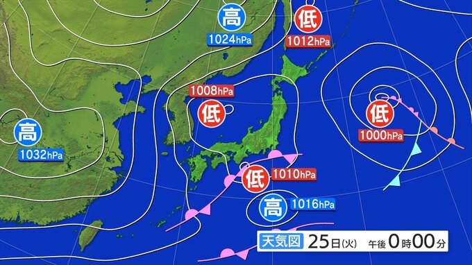 26日夕方にかけて激しい突風や急な強い雨に注意を　大雨と雷及び突風に関する東北地方気象情報　第2号|TBS NEWS DIG