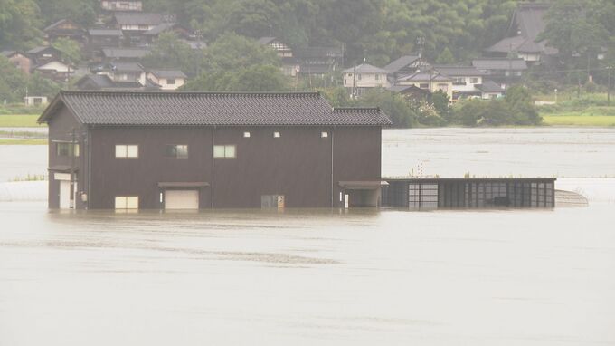 ポンプ稼働も水引かず 豪雨から1週間 石川・羽咋市の冠水長期化|TBS NEWS DIG
