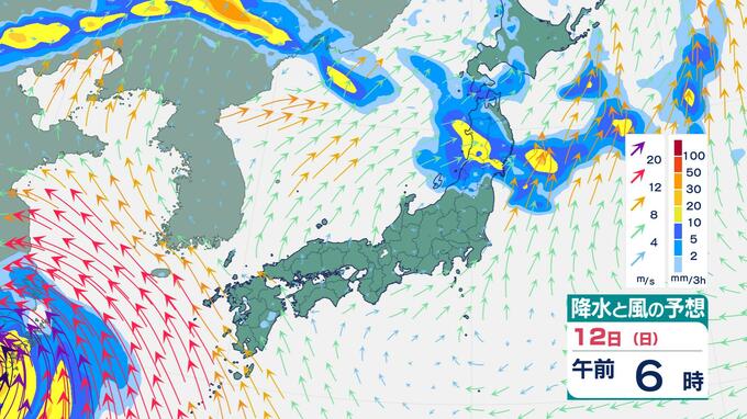 北日本【警報級大雨】おそれ　西日本は【危険な猛暑】に警戒　台風9号通過で大気不安定に　雨風シミュレーション|TBS NEWS DIG