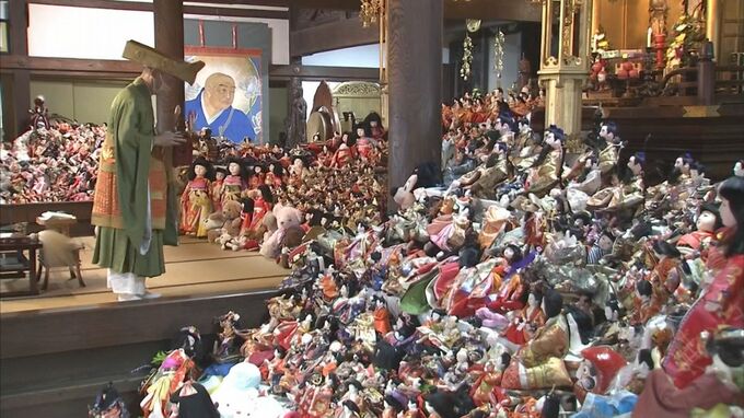 愛着ある人形に感謝を込めてお別れ　鳥取市で人形供養祭　|　BSSニュース | BSS山陰放送