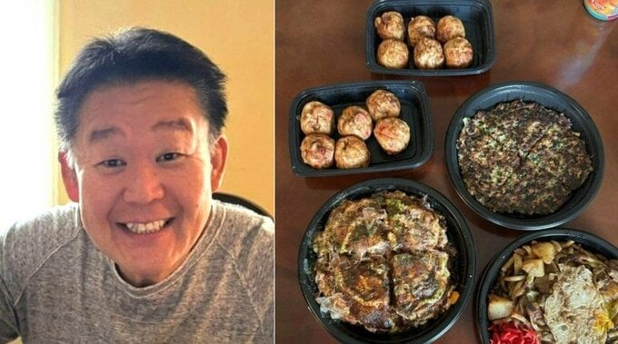 【 花田虎上 】　粉物で朝食を満喫　「たこ焼き、カレー味のインディアン焼きそば、お好み焼き、餃子焼きなどです！」「朝から美味しかった」|TBS NEWS DIG