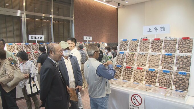 25年連続の全国団体優勝めざす　大分県乾椎茸品評会表彰式　|　大分のニュース｜OBS NEWS｜大分放送